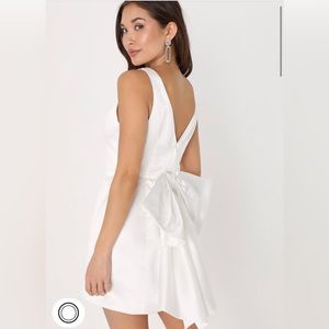 White Lulus Mini Dress